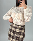 Maglia pizzo Konni