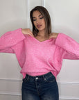 Pull scollo a V Brigida (+colori)