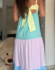 Abito in cotone Yellow