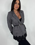 Blazer con pizzo Bastille