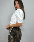 T-shirt manica palloncino