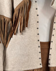Cardigan frange Texas