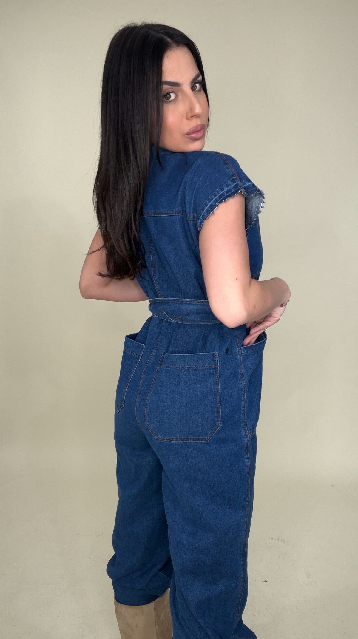 Jumpsuit in denim