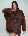 Cardigan frange Texas