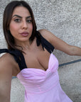 Mini abito con fiocchetti Sarah