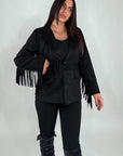 Blazer con frange Jessie