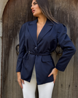Blazer con cinturina
