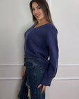 Pull scollo a V Brigida (+colori)