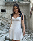Mini abito con fiocchetti Sarah