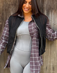 Gilet ecocamoscio