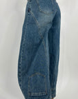 Jeans Ballon strappi