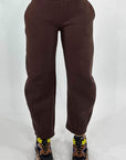 Pantaloni tuta felpati