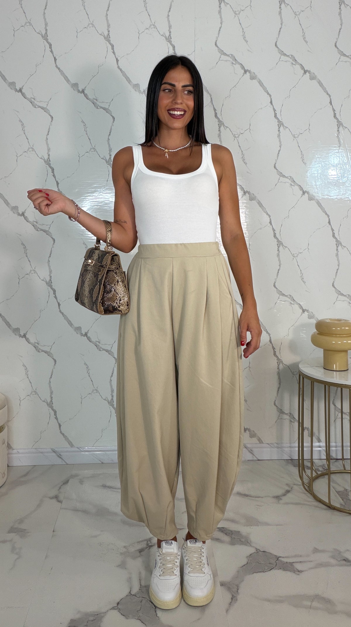 Pantaloni morbidi balloon - 13518