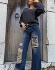 Jeans con strappi