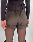 Pantaloncini vellutino