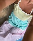 Abito in cotone Yellow