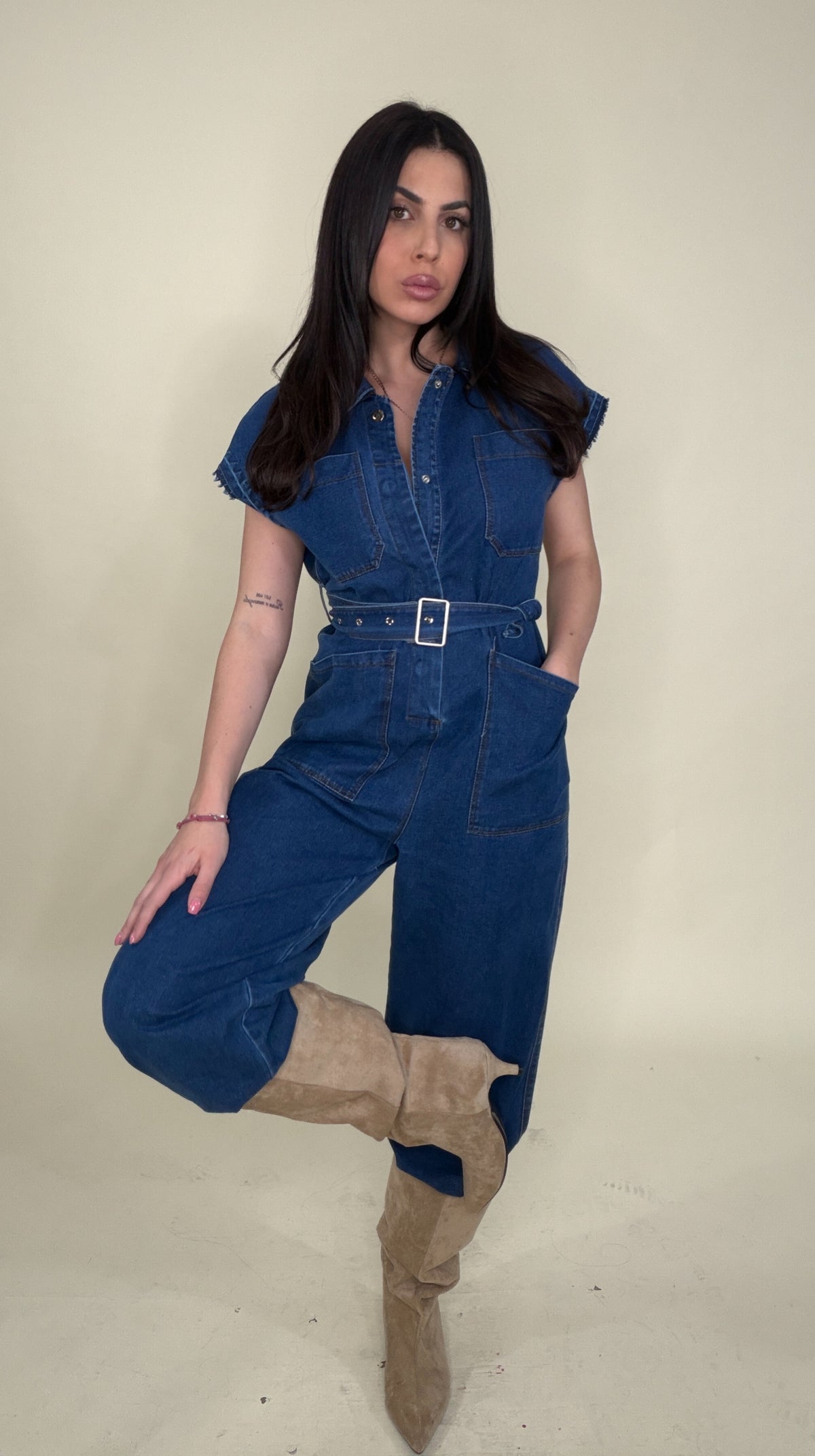 Jumpsuit in denim