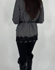 Blazer con pizzo Bastille