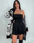 Cardigan B&W
