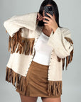 Cardigan frange Texas