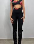 Leggins vita alta
