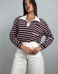 Polo a righe Nina