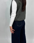 Gilet ecocamoscio