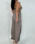 Pantaloni Denim quadretti