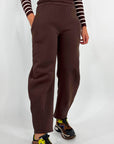 Pantaloni tuta felpati