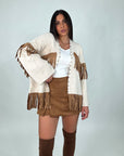 Cardigan frange Texas