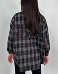 Camicia quadri frange