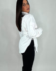 Camicia stringhe laterali