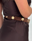 Cintura camoscio Gold