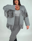 Cardigan frange Texas