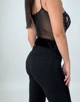 Jeans 7/8 nero