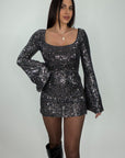 Abito con paillettes Shine