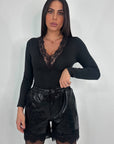 Pantaloncini con pizzo Nolita
