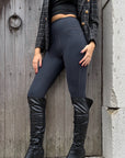 Leggins effetto denim