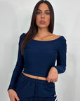 Maglia scollo sul retro