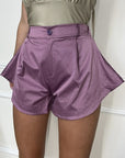 Pantaloncini farfalla in raso