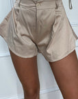 Pantaloncini farfalla in raso