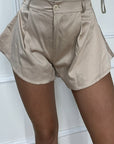 Pantaloncini farfalla in raso