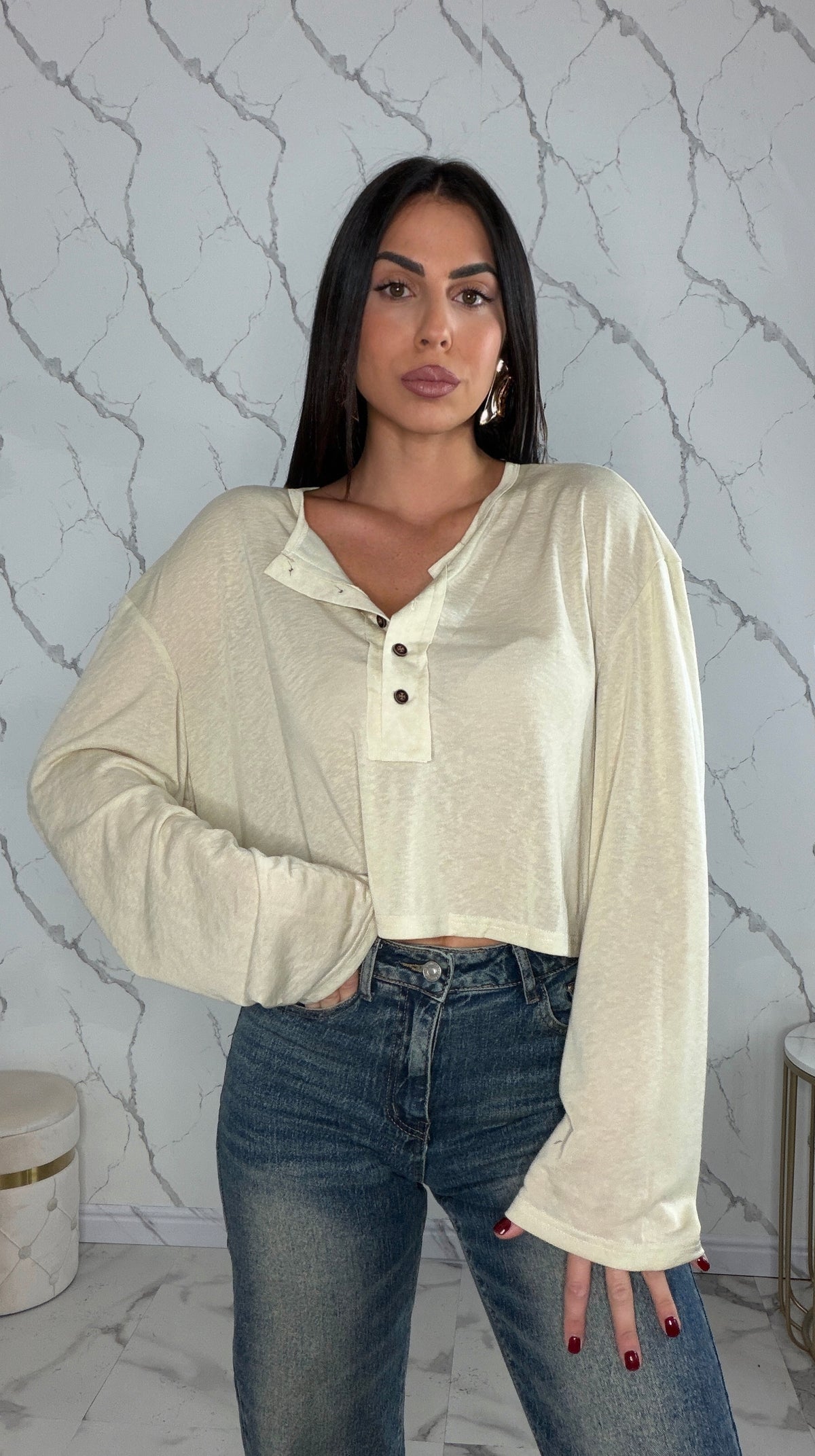 Maglia bottoni 59013