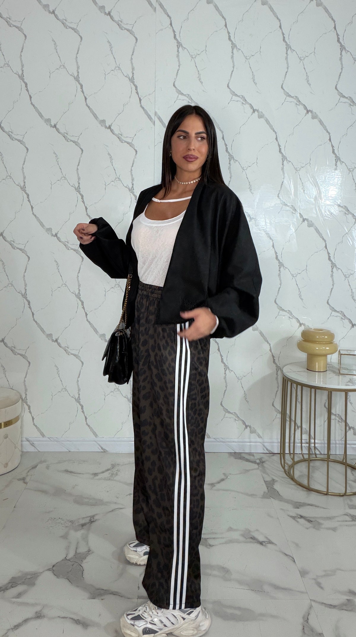 Pantaloni Ady animalier  - Ady 5259