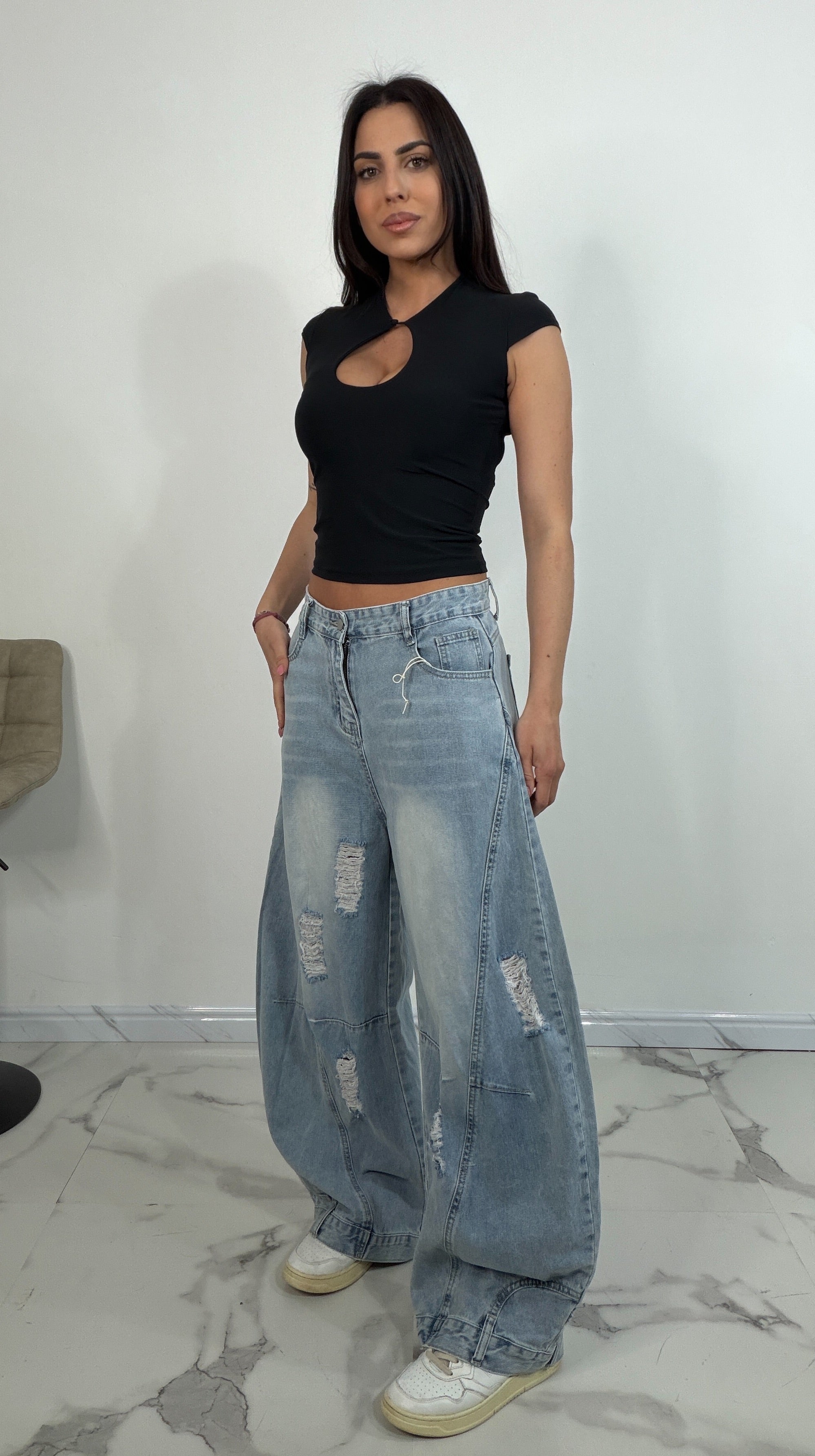 Jeans Light oversize