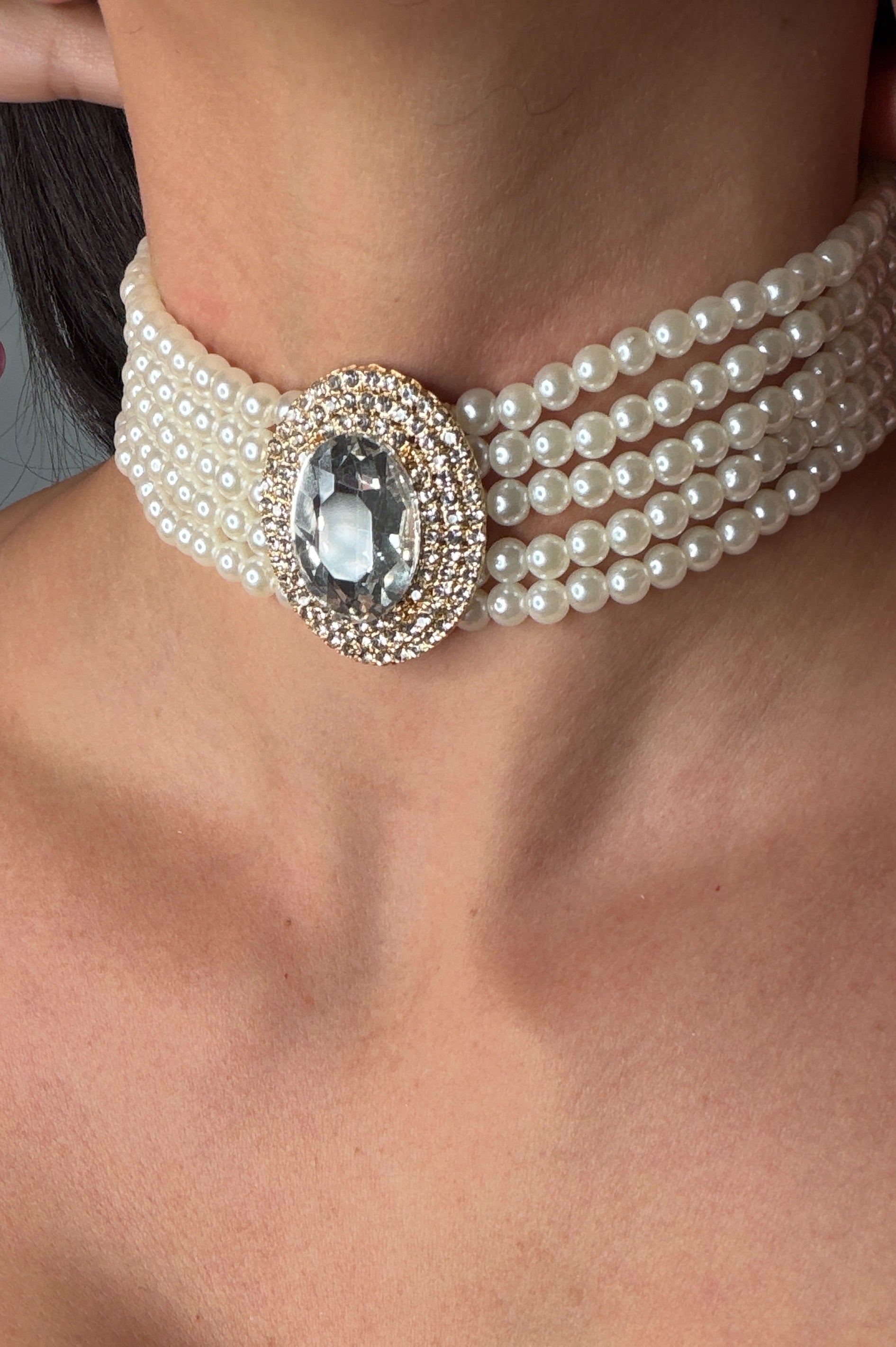 Chocker Perle Swaroski
