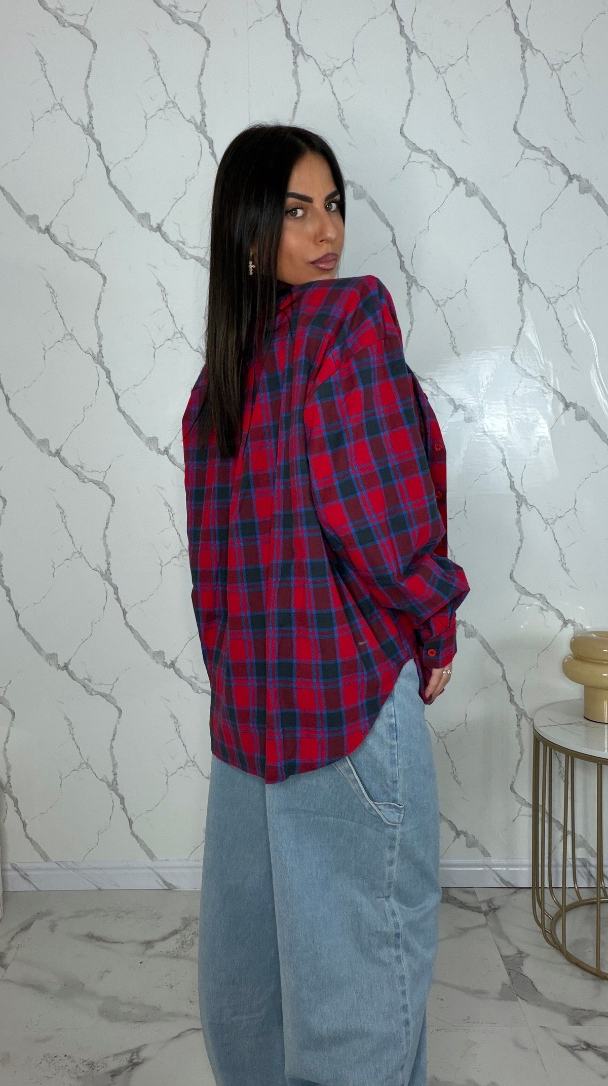 Camicia quadri rouge - 59825