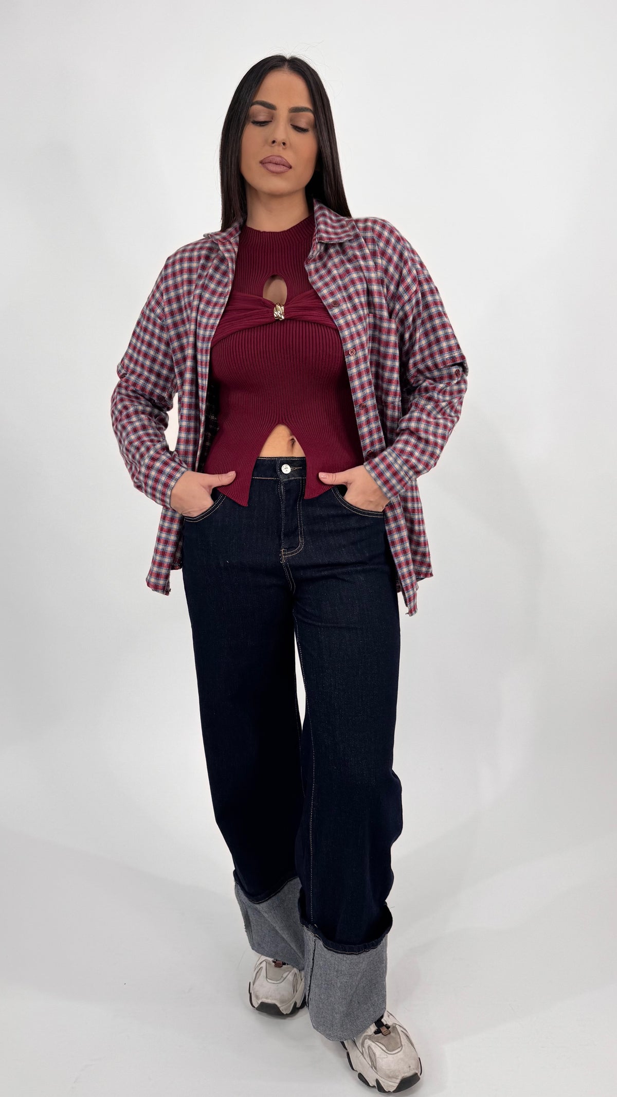 Jeans piegone