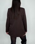 Blazer oversize fusciacca