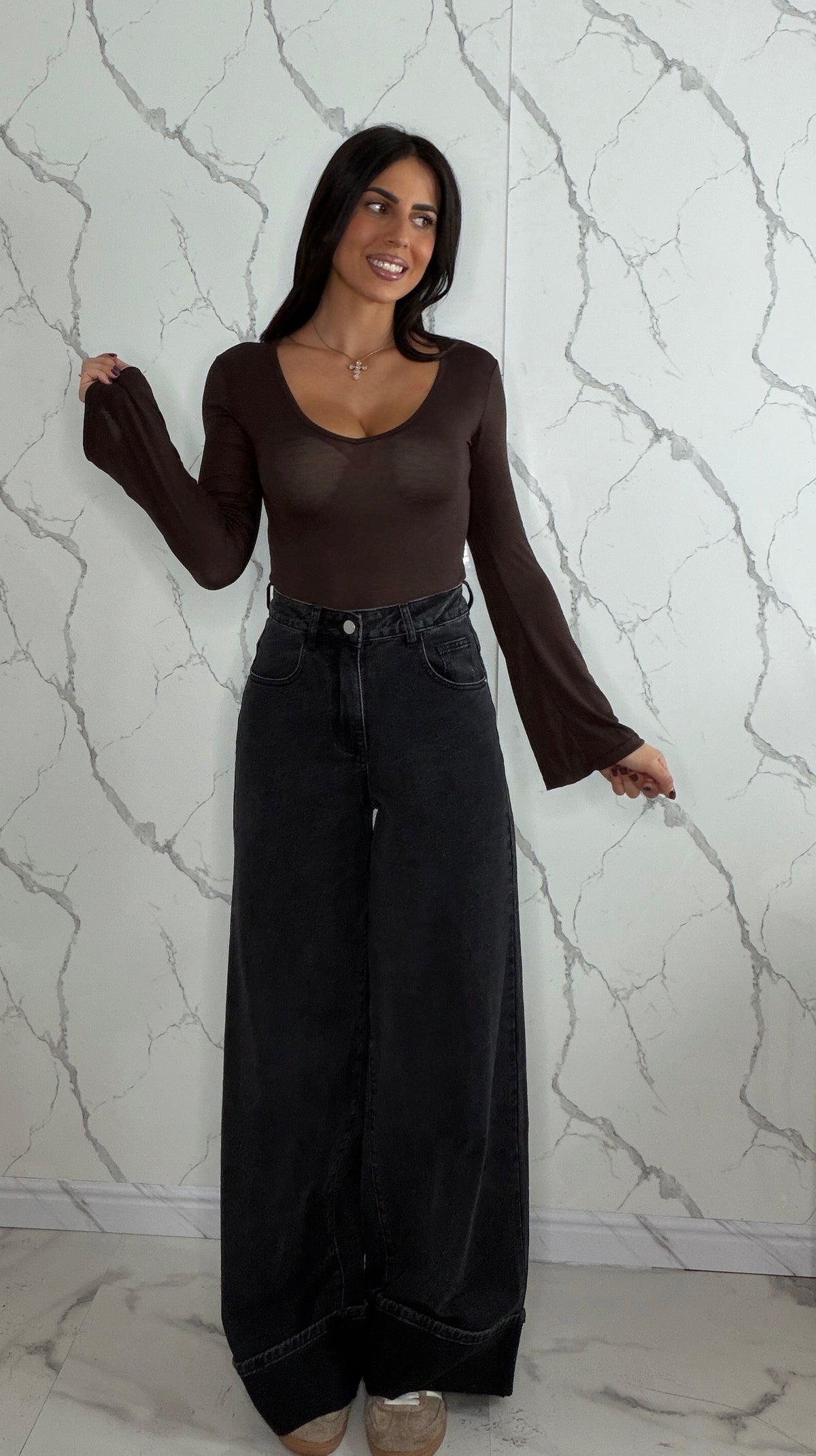 Jeans piegone  -  G177 (Lumina)